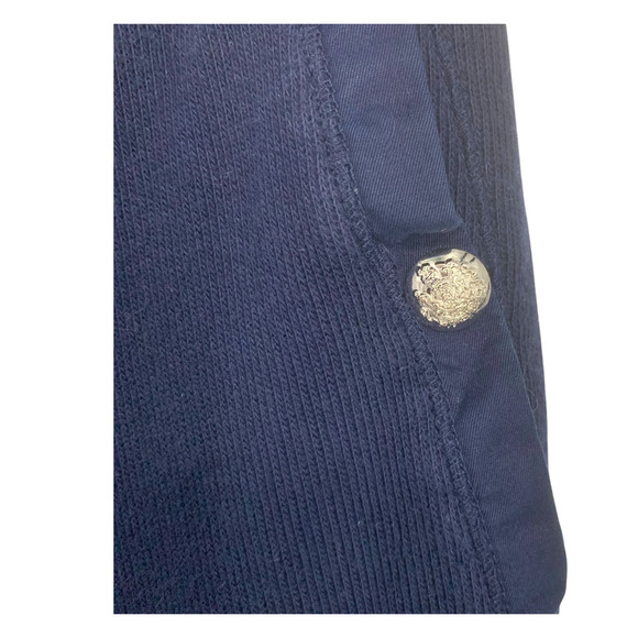 Vintage Y2K Lauren Ralph Lauren LRL Plus Sz 1X Navy Blue Knit Pull On Pants - Picture 3 of 6